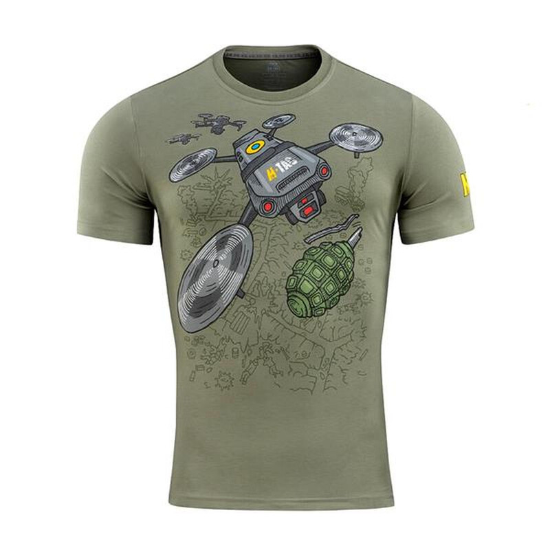 M-Tac T-Shirt Quadcopter Marškinėliai su dronų motyvais