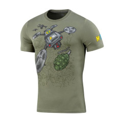 M-Tac T-Shirt Quadcopter Marškinėliai su dronų motyvais
