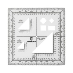 M-Tac Tactical ruler GTA NATO Taktinė liniuotė