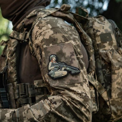 M-Tac patch Tactical girl №2 Skandinavik PVC Antsiuvas