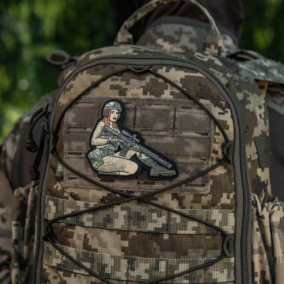 M-Tac Tactical Girl Viking PVC Patch 8 × 10 cm