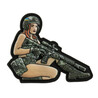 M-Tac Pin-Up PVC Patch 8 × 10 cm Nose Art Series