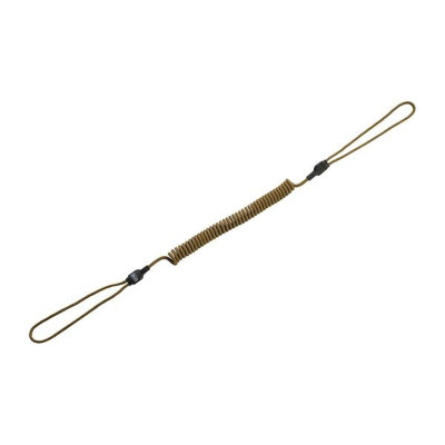 M-Tac Safety Coiled Retention Cord for Firearms, Coyote