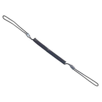 M-Tac Safety Coiled Retention Cord for Firearms, Black