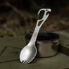M-Tac Spork Cutlery Set with a Carabiner Valgymo įrankiai