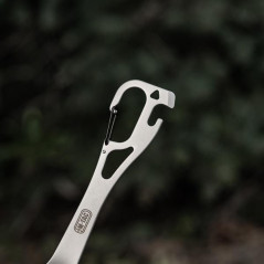 M-Tac Spork Cutlery Set with a Carabiner Valgymo įrankiai
