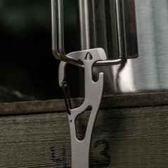M-Tac Spork Cutlery Set with a Carabiner Valgymo įrankiai