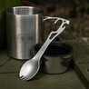 M-Tac Spork Cutlery Set with a Carabiner Valgymo įrankiai
