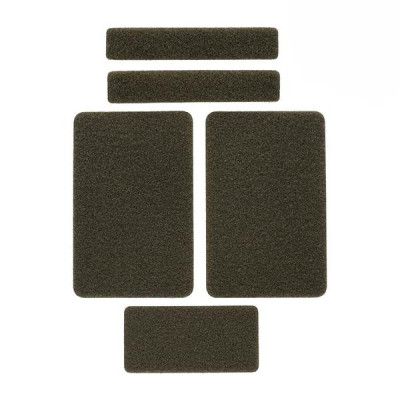 M-Tac Velcro Panel Set 5 pcs, Nylon, Army Olive