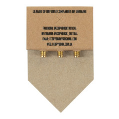 M-Tac Ecopybook Tactical tip replacement set for pencils (3 pcs.) Taktinio pieštuko antgalių rinkinys (3 vnt.)