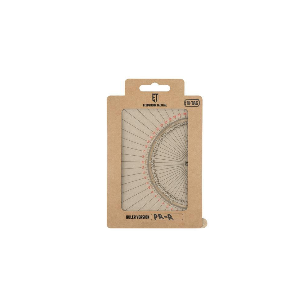 Ecopybook Tactical Protractor PR-R – Non-Reflective Polymer