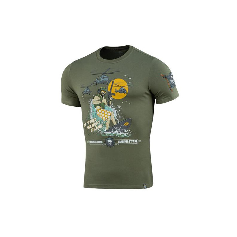 M-Tac T-Shirt Surf Club Marškinėliai su banglenčių motyvais
