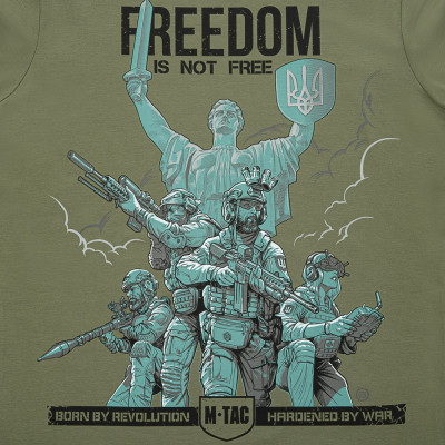 M-Tac T-Shirt Freedom – 93% Cotton, Freedom Theme