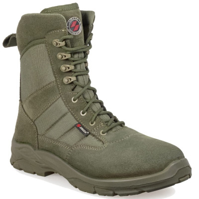 Tactical Boots – Natural Suede Leather, X-TRA GRIP