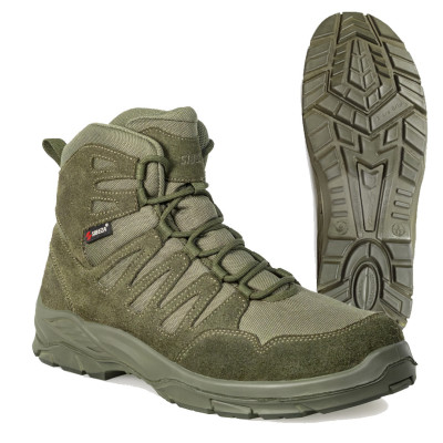 Tactical Boots High – Suede Leather, X-TRA GRIP