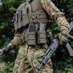 M-Tac Pouch for AK/AR Open Double Laser Cut Dviguba dėtuvė