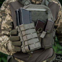 M-Tac Pouch for AK/AR Open Double Laser Cut Dviguba dėtuvė