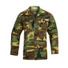 Invader Gear Camouflage Shirt Full-Zip, Velcro, Elbow Protection, Woodland