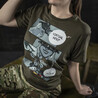 M-Tac T-Shirt Comics Drone Girl Marškinėliai su dronų motyvais