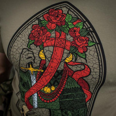 M-Tac T-Shirt Motanka Marškinėliai su ukrainietiškais, kultūriniais motyvais