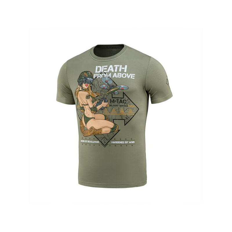 M-Tac T-Shirt Delivery Service Marškinėliai su dronų motyvais