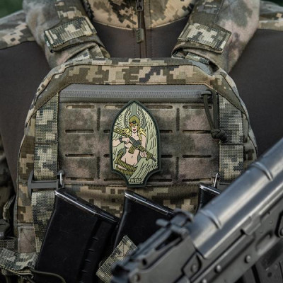 M-Tac PVC Patch "Valkyrie" Arrowhead 11 × 6.5 cm, Olive