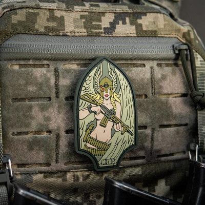 M-Tac PVC Patch "Valkyrie" Arrowhead 11 × 6.5 cm, Olive