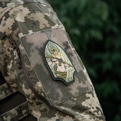 M-Tac PVC Patch "Valkyrie" Arrowhead 11 × 6.5 cm, Olive