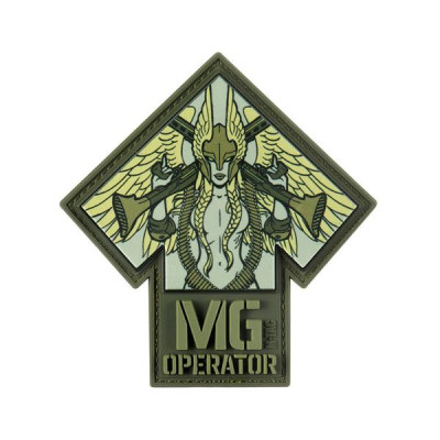 M-Tac PVC Patch "Valkyrie" with Tiwaz Rune – 9.2 × 8.6 cm