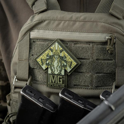 M-Tac PVC Patch "Valkyrie" with Tiwaz Rune – 9.2 × 8.6 cm