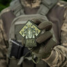 M-Tac PVC Patch "Valkyrie" with Tiwaz Rune – 9.2 × 8.6 cm