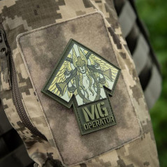 M-Tac Patch MG Operator Print PVC Antsiuvas su kulkosvaidžio motyvais