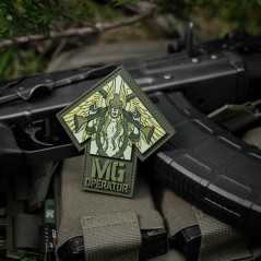 M-Tac Patch MG Operator Print PVC Antsiuvas su kulkosvaidžio motyvais