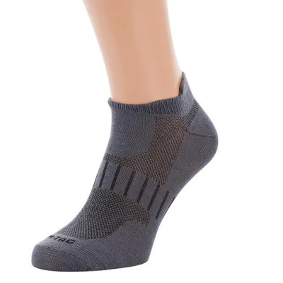 M-Tac Low-Cut Running Socks 85% Cotton, 10% Polyamide, Dark Grey