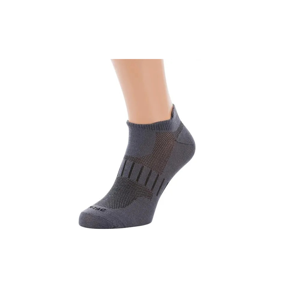 M-Tac Low-Cut Running Socks 85% Cotton, 10% Polyamide, Dark Grey