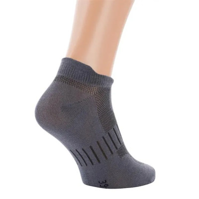 M-Tac Low-Cut Running Socks 85% Cotton, 10% Polyamide, Dark Grey