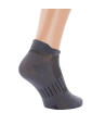 M-Tac Low-Cut Running Socks 85% Cotton, 10% Polyamide, Dark Grey