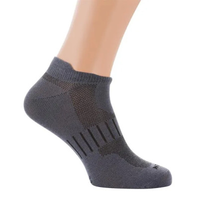 M-Tac Low-Cut Running Socks 85% Cotton, 10% Polyamide, Dark Grey