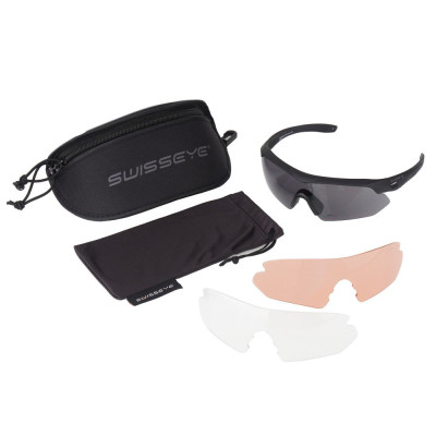 Swiss Eye Blackhawk Safety Glasses Interchangeable Lenses