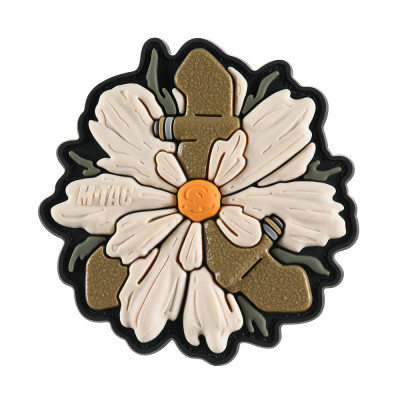PVC 3D Patch 'Ziedlapis' – Symbol of Ukraine's Defenders