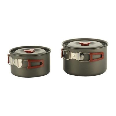 M-Tac Camping Cookset for 4–5 Persons Anodised Aluminium