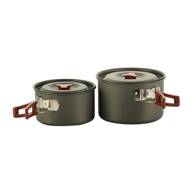 M-Tac Camping Cookset for 4–5 Persons Anodised Aluminium