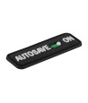 M-Tac Autosave PVC Morale Patch 8 × 2.5 cm Velcro, Black