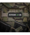M-Tac Autosave PVC Morale Patch 8 × 2.5 cm Velcro, Black