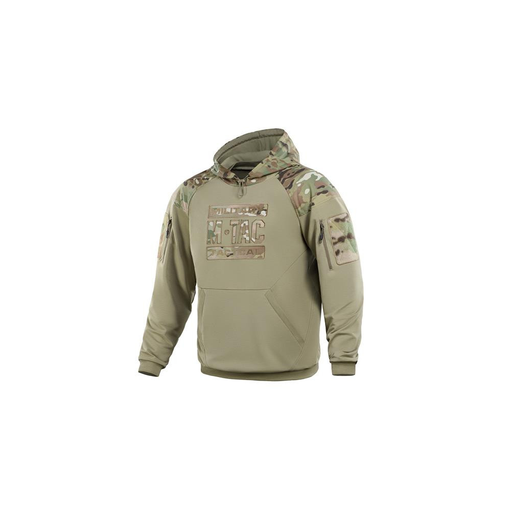 M-Tac Hoodie Combat Raglan Sweatshirt with Hood, Multicam