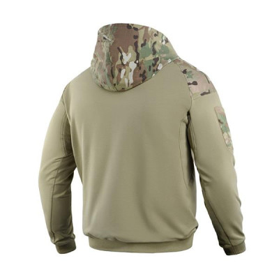 M-Tac Hoodie Combat Raglan Sweatshirt with Hood, Multicam