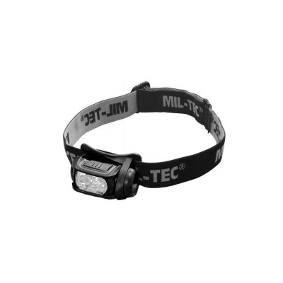 Mil-Tec 4-Colour LED Head Torch – up to 65 lm