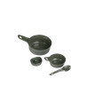 Wildo Adventure Kit 4pcs KCT Olive 4 dalių puodų ir įrankių rinkinys