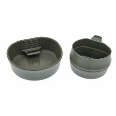 Wildo FOLD-A-CUP Big Sulankstomas puodelis 600ml Olive green