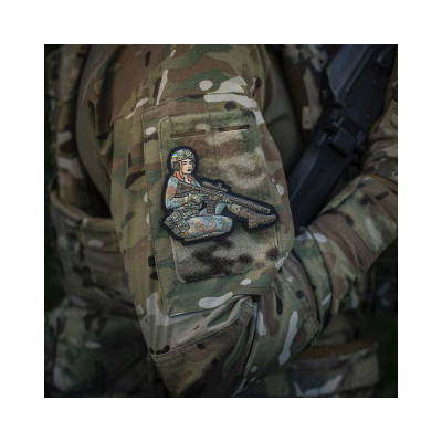 M-Tac Tactical Girl Yakuza PVC Patch 8 × 10 cm — 3/4
